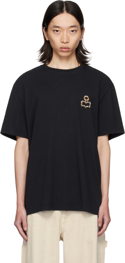Isabel Marant Black Kieffer Long Sleeve T-Shirt - ShopStyle