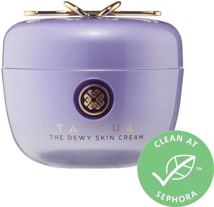 Tatcha The Dewy Skin Cream Plumping & Hydrating Refillable Moisturizer 2.5 oz / 75 ml