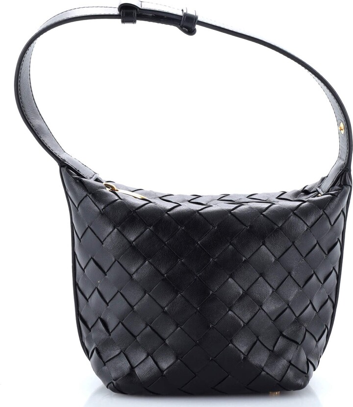 Bottega Veneta Wallace Shoulder Bag Intrecciato Nappa Candy