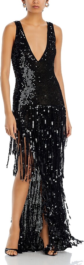 retrofete Libra Embellished Fringe Bodycon Dress ShopStyle