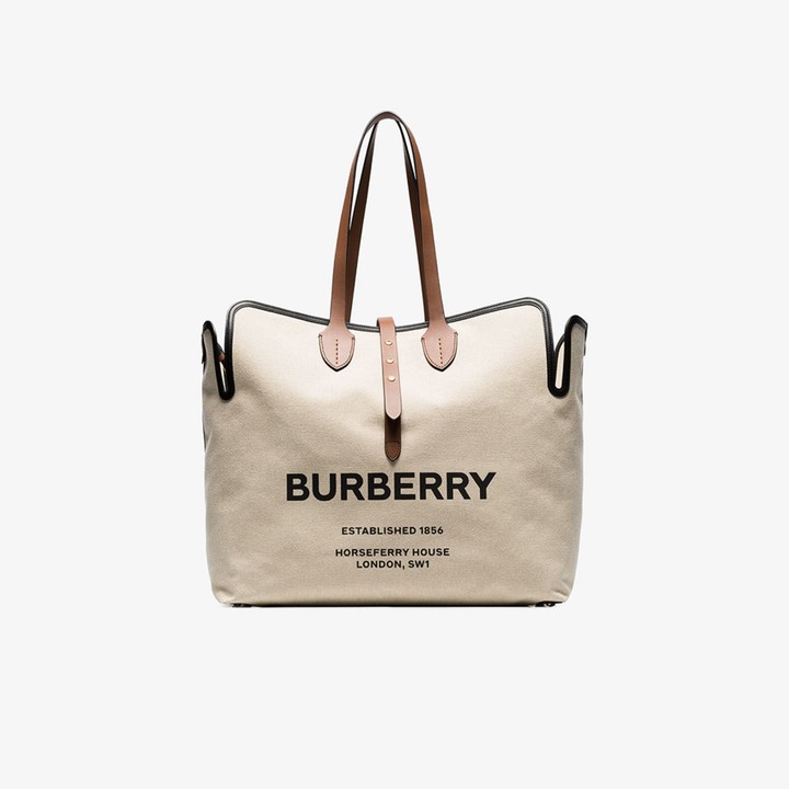 burberry large tote bag