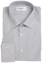 Thumbnail for your product : Yves Saint Laurent 2263 Yves Saint Laurent grey and white cotton striped button front shirt