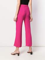 Thumbnail for your product : Rochas cropped flared trousers
