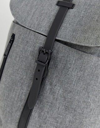 Spiral Tribeca backpack in grey crosshatch