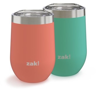 Zak Drink Cooler Insulated Stainless Steel 11.5oz Tumbler Pink for sale  online