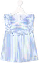 Thumbnail for your product : Simonetta striped ruffle blouse