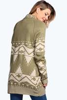 Thumbnail for your product : boohoo Sophie Aztec Cardigan