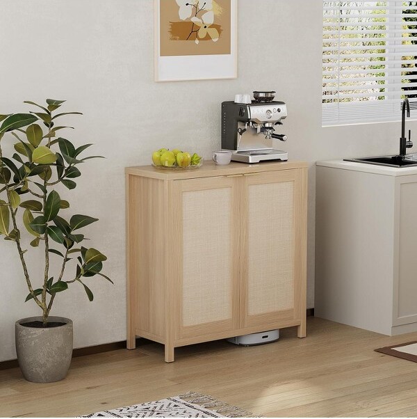 GustoWave FreestandingStorageSideboardBuffetCabinetforLivingRoomDiningRoom