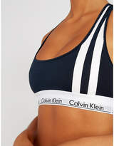 Thumbnail for your product : Calvin Klein Modern Cotton stretch-jersey sports bra