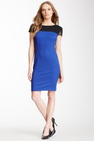 Thumbnail for your product : Donna Morgan Knit Pique Seamed Bodycon Dress