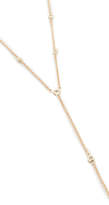 Thumbnail for your product : Jacquie Aiche 14k Gold 10 Diamond Y Necklace