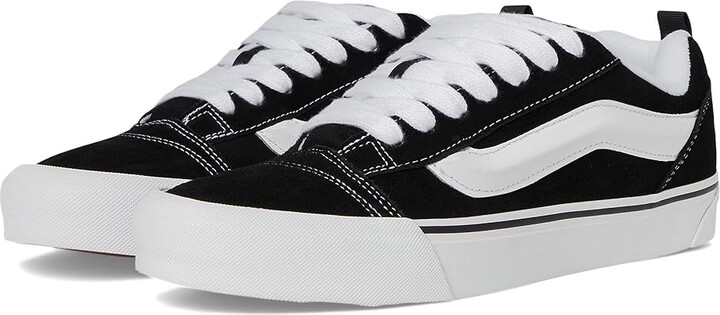 Vans Knu Skooltm Shoes Black/True White : Men's 3.5 - Women's 5 Medium Suede