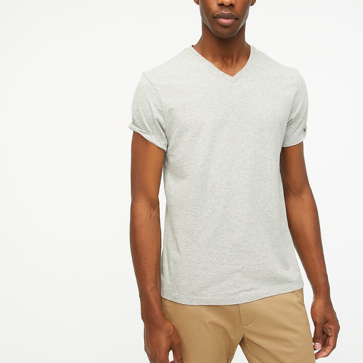 J.Crew Factory Factory Men's Tall Slim Jersey V-Neck Tee ShopStyle T-shirts