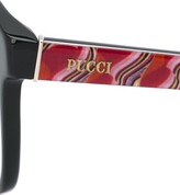 Thumbnail for your product : Pucci Printed Arm Glasses
