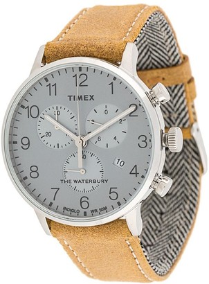Timex Waterbury Classic Chronograph 40mm watch - ShopStyle