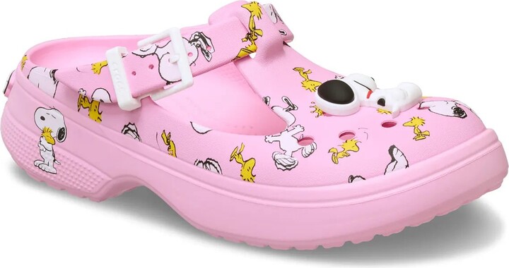 Crocs Women's Pink Mules Clogs ShopStyle
