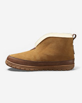 eddie bauer shearling boot slipper