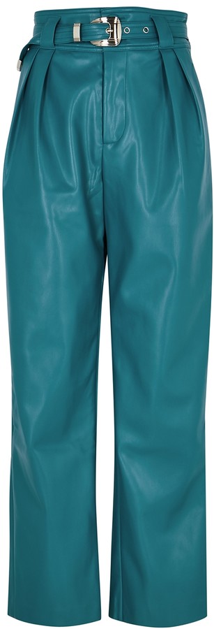 teal pants womens