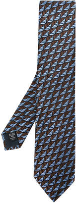 Ermenegildo Zegna printed style tie