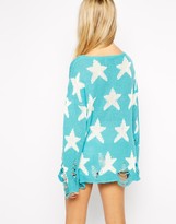 Thumbnail for your product : Wildfox Couture White Label Shooting Star Sweater