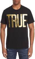 Thumbnail for your product : True Religion Gold Foil Logo Tee