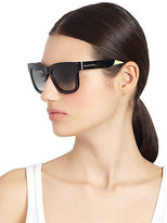 Thumbnail for your product : Balenciaga Oversized Square Acetate Sunglasses