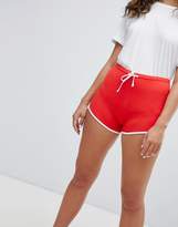 Thumbnail for your product : ASOS Design Basic Runner Shorts With Contrast Binding