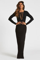 Thumbnail for your product : Donna Mizani Lace Up Gown