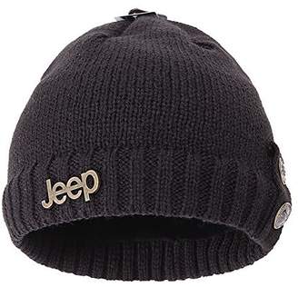 Jeep Thick Slouchy Knit Oversized Beanie Cap Hat
