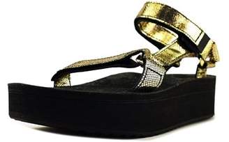 Teva Flatform Universal Radiant Women Open-toe Leather Sport Sandal.