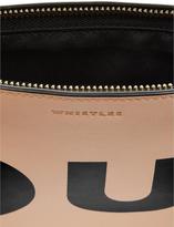 Thumbnail for your product : Whistles Oui Non Printed Clutch -Nude/Black