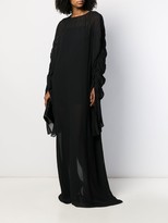 Thumbnail for your product : Vera Wang Ruched Sleeve Maxi Dress