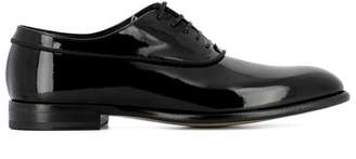 Fabi Men's Black Leather Lace-up Shoes