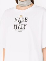 Thumbnail for your product : Dolce & Gabbana Made In Italy cotton T-shirt