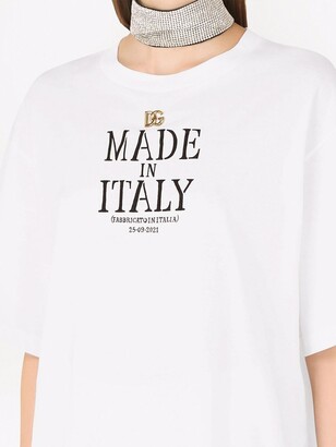 Dolce & Gabbana Made In Italy cotton T-shirt