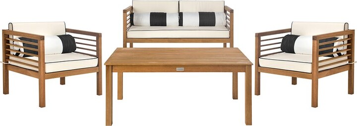 Safavieh Alda 4Pc Outdoor Set