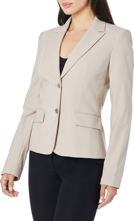 calvin klein two button blazer