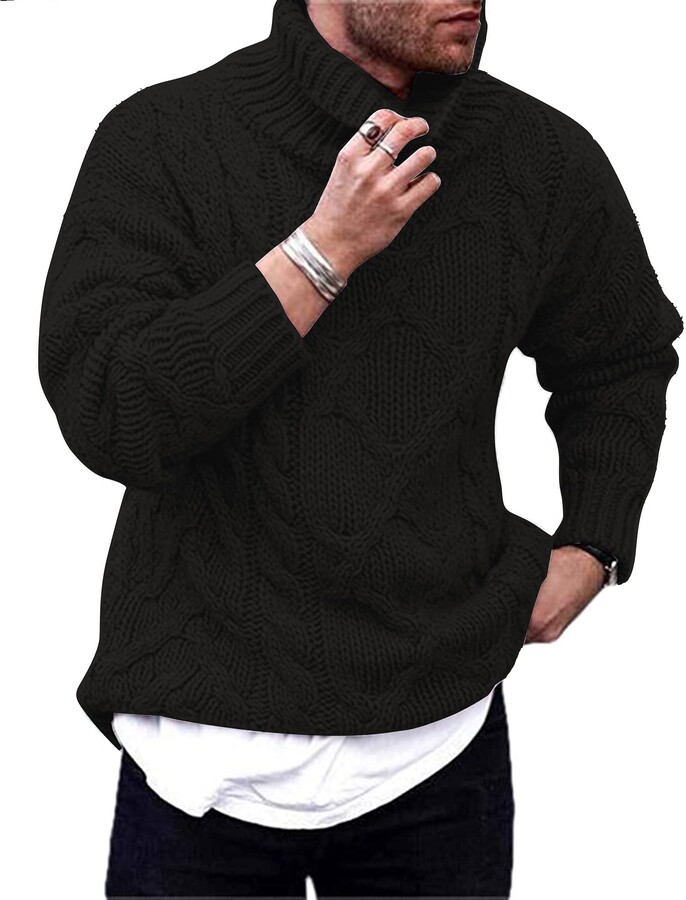 mens thick turtleneck