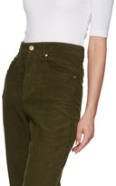 Thumbnail for your product : Etoile Isabel Marant Khaki Corsyv Trousers