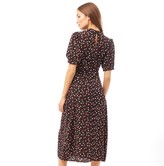Thumbnail for your product : Brave Soul Womens Chai All Over Printed Midi Dress Black/Red Print