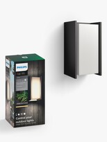 Thumbnail for your product : Philips Hue Turaco LED Smart Outdoor Wall Light, Black