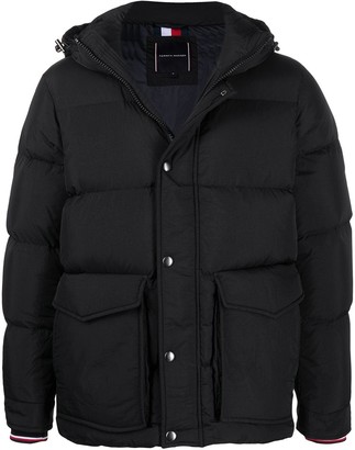 tommy hilfiger bubble jacket mens