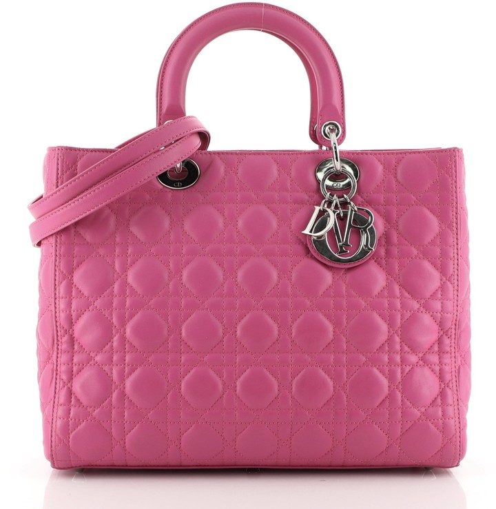 dior pink bag