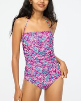 Thumbnail for your product : J.Crew Factory Printed strapless one-piece swimsuit