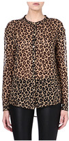 Thumbnail for your product : Juicy Couture Cheetah print silk shirt