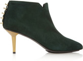 Thumbnail for your product : Aperlaï Studded suede ankle boots