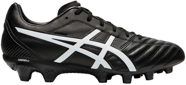 black asics footy boots