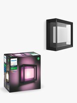Thumbnail for your product : Philips Hue White and Colour Ambiance Econic LED Smart Outdoor Wall Light, Black