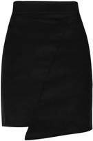 Thumbnail for your product : boohoo Step Hem Asymetric Cord Mini Skirt
