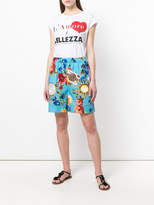 Thumbnail for your product : Dolce & Gabbana printed elasticated waist shorts